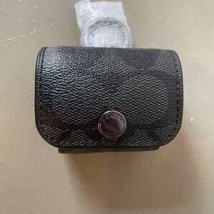 Coach AirPod Case BNWT Brown
